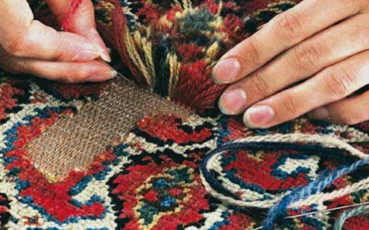  27 عیب و خرابی در فرش های دستباف و راه های رفع و اصلاح آن