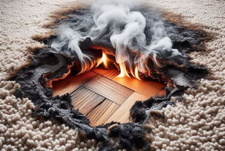 چگونه سوختگی فرش را از بین ببریم؟ ۵ ترفند رفع سوختگی فرش در منزل